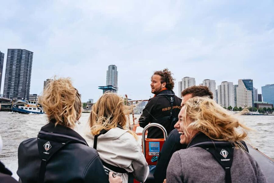 RIB Speedboat Sightseeing Cruise - The Maas to Schiedam: why the gin city makes sense on this route
