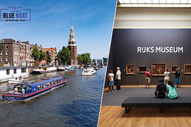 Rijksmuseum Amsterdam and Canal Cruise with Snackbox - Making your museum hour and a half actually work