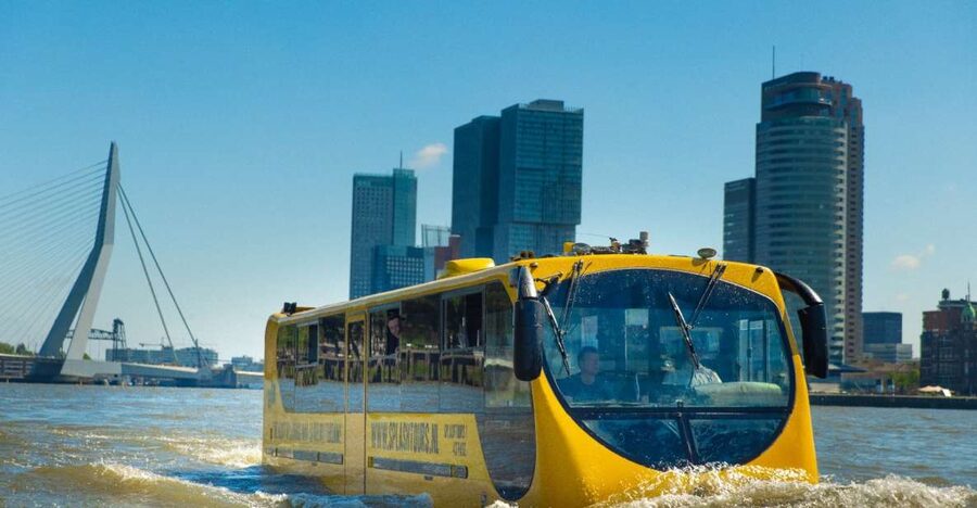 Rotterdam: 1-Hour Sightseeing Splash Tour - Key things that make this Splash Tour worth your time