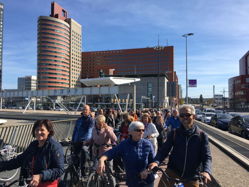Rotterdam: 2.5-Hour Highlights Bike Tour - The Erasmus Bridge Crossing and the Two-Park Reset