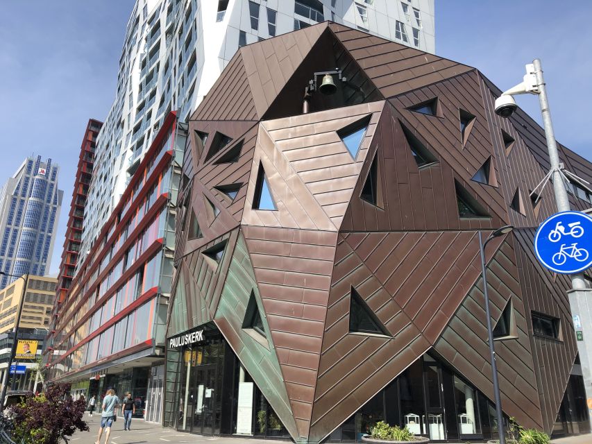 Rotterdam: Architectural Highlights Guided Walking Tour - Sint Laurents Church and the older core behind the modern look