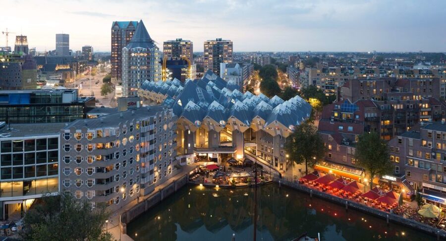 Rotterdam: De Rotterdam, Cube Houses, Watertaxi and Markthal - Key Points You’ll Care About