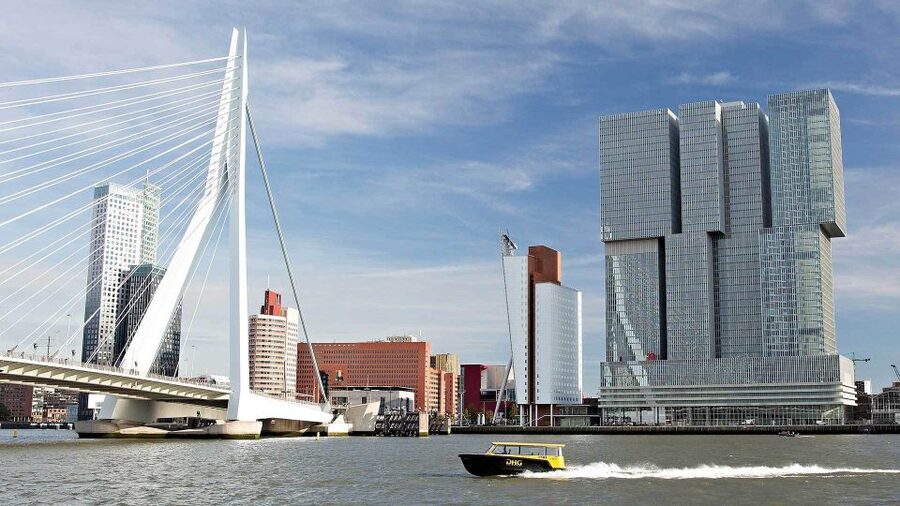 Rotterdam: De Rotterdam, Cube Houses, Watertaxi and Markthal - Cube Houses: See Them, Then Decide About the Entrance