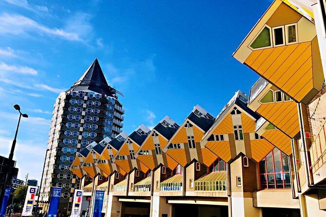 Rotterdam, Delft, The Hague Day Tour Incl. Madurodam/Royal Delft - Rotterdam in one breath: Markthal, St. Lawrence Church, and Old Harbour