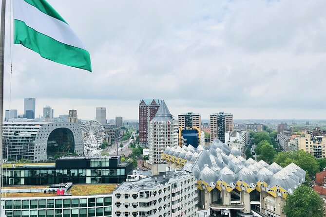 Rotterdam Rooftop tour - Stop 5: Grotekerkplein, a central rooftop view and social use