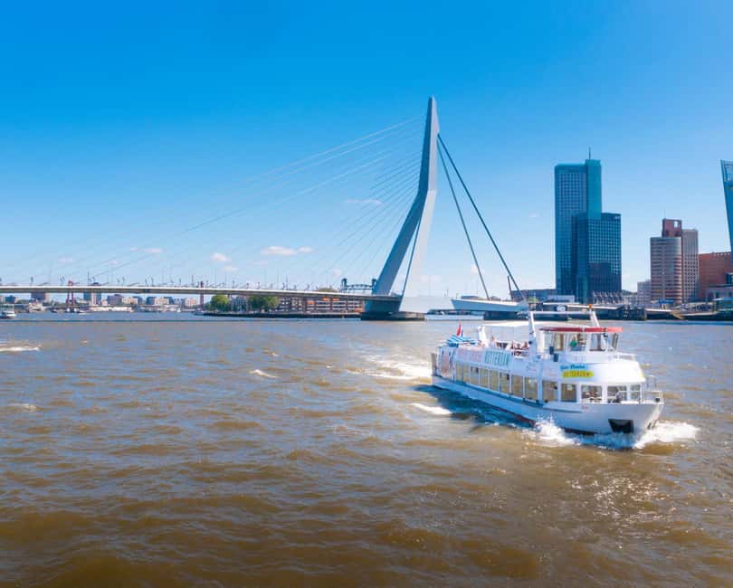 Rotterdam: Summer Cocktail Cruise - Two Cocktails, Savory Snacks, and the Right Kind of Relaxing