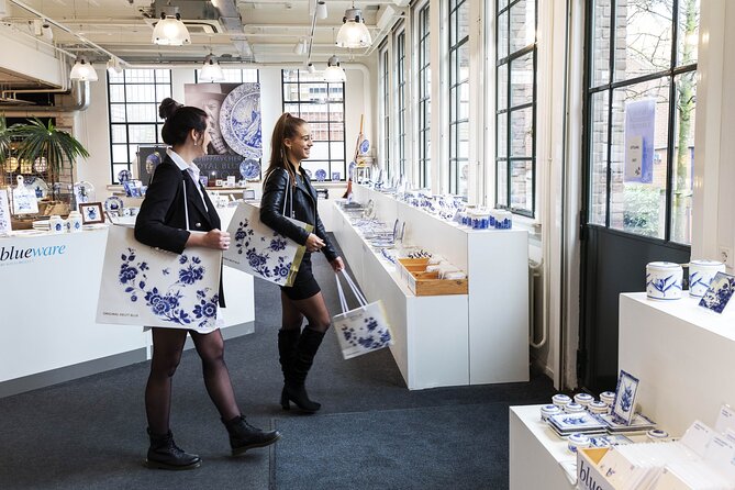 Royal Delft: Delftblue Factory and Museum Admission Ticket - 4) The showroom and souvenirs, where the real-world buying starts