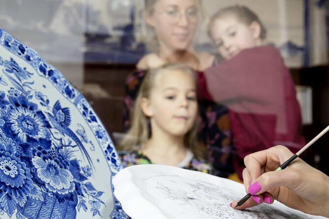 Royal Delft: Delftblue Factory and Museum Admission Ticket - 6) Brasserie break in the courtyard, where Delft Blue becomes your tableware