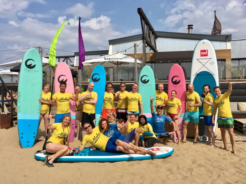 Scheveningen Beach: 1,5-Hour Surf Experience for Adults - Where to meet Aloha Surf and what to bring so you stay comfortable