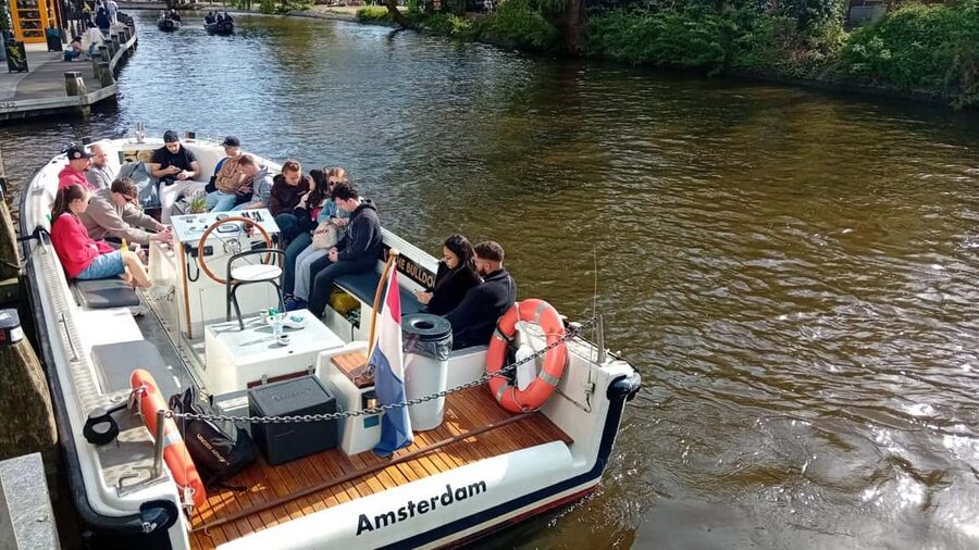 Smoke & Boat Amsterdam - The Official 420 Canal Cruise - Sunset on the Canals, Minus the Usual Tour-Bus Energy