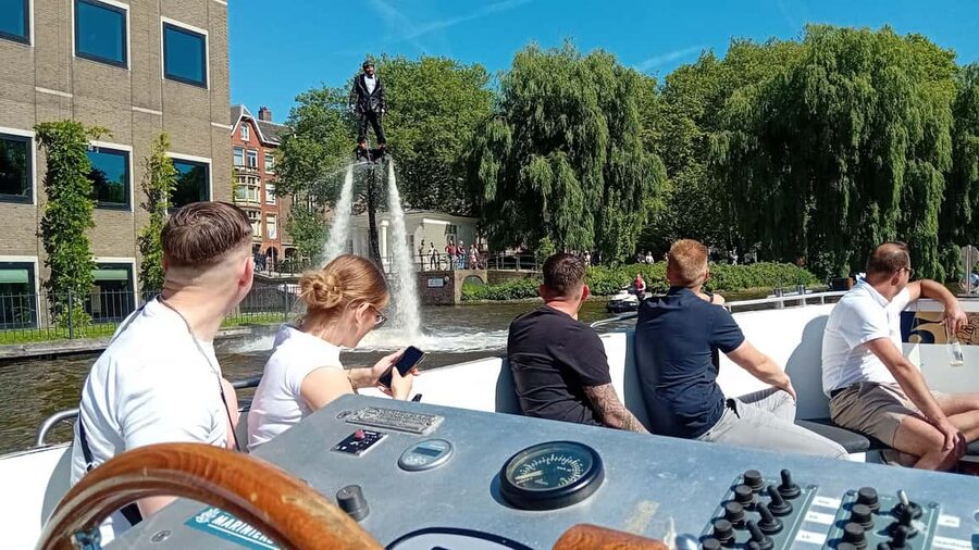 Smoke & Boat Amsterdam - The Official 420 Canal Cruise - The One-Hour Route: From Old City Wall to the Amstel