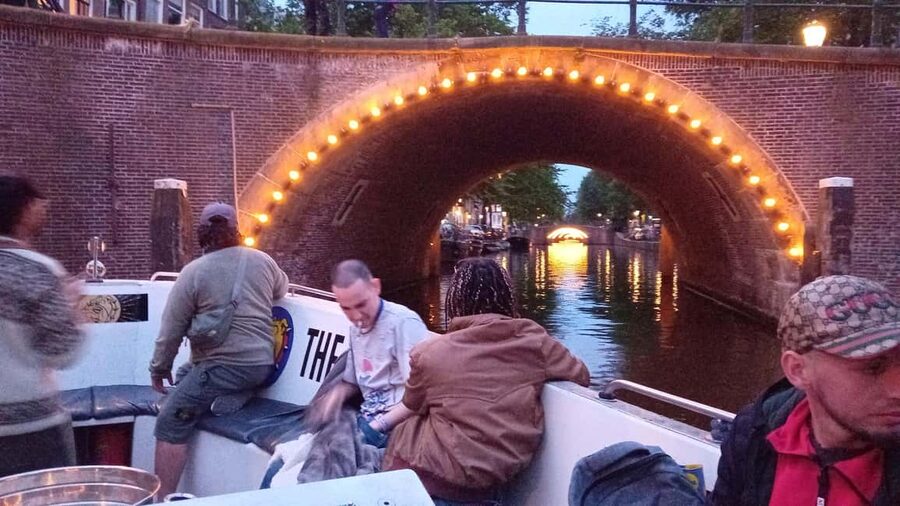 Smoke & Boat Amsterdam - The Official 420 Canal Cruise - Price and Value: $18 for a Sunset Canal Hour