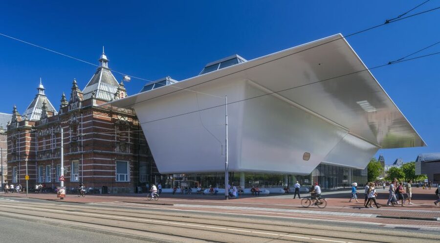 Stedelijk Museum for Modern and Contemporary Art Ticket - The Building Itself: Old Structure, New Wing, Lots of Visual Personality