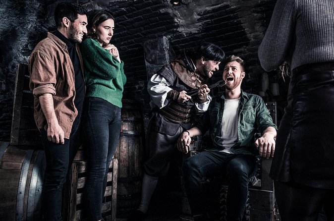 The Amsterdam Dungeon Entrance Ticket - Torture Chamber: up-close theater that can feel intense