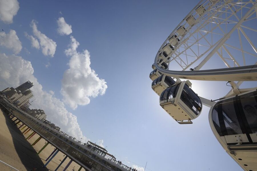The Hague: The Pier SkyView Ticket with Drink and Snack - Where you go first at De Pier SkyView