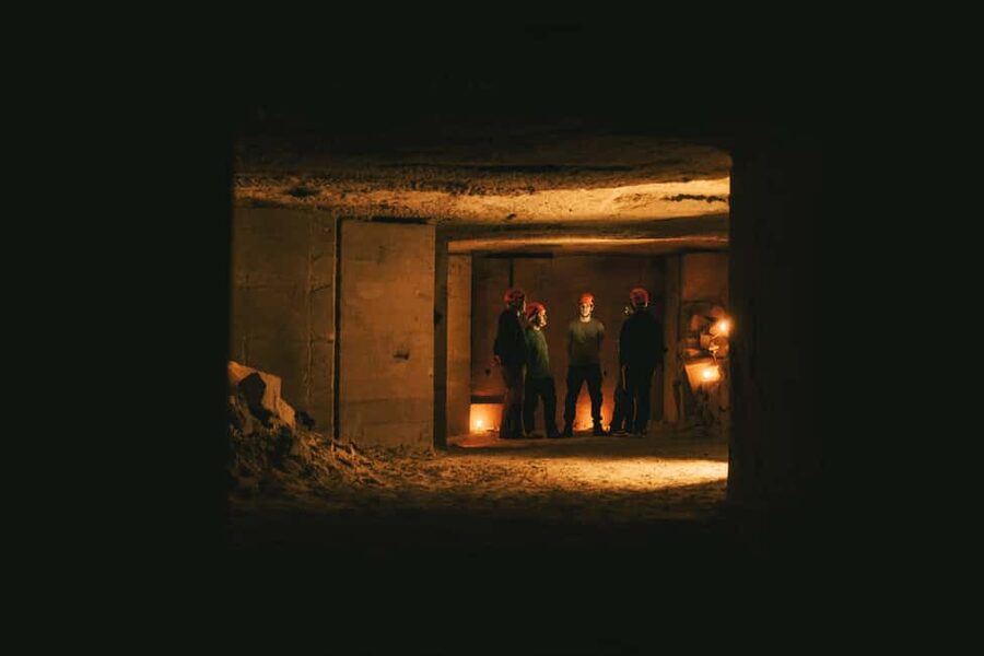 Valkenburg: Cave Biking Underground Bike Tour - The ride itself: left, right, low ceiling, then suddenly open space