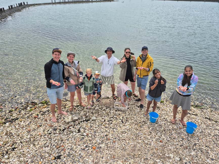 Zeeland Strand safari met visnet NL/DE - The trawl net moment: pulling North Sea life from the shallow waters